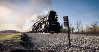 Nickel Plate Road steam locomotive 765, owned and operated by the Fort Wayne Railroad Historical Railroad Society, made its annual journey to Independence, Ohio, on April 22. (Screen Grab from Fort Wayne Railroad Historical Railroad Society video)
